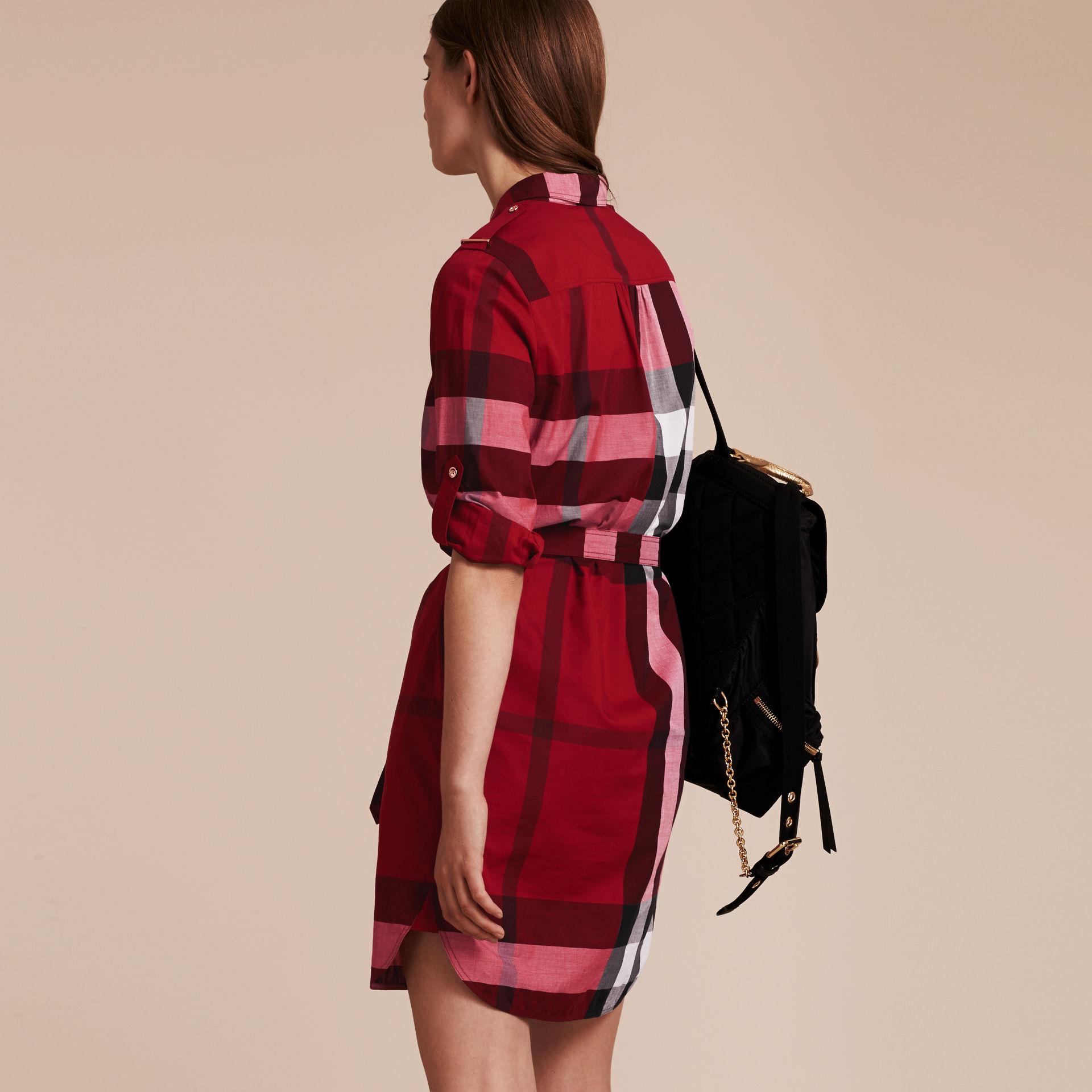 Burberry top red dress